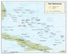 Bahamas map with out islands